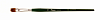 Кисть синтетика №10 плоская Pinax "FLAT COMB 274" короткая ручка
