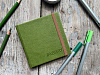 Скетчбук для для маркеров и графики Inkberry 10х10 см 48 л 160 г, белая бумага, зеленый