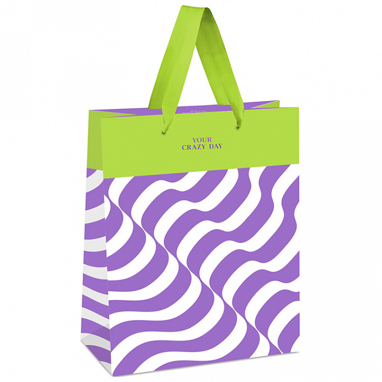 Пакет подарочный MESHU "lavender Color Illusion" 18*23*10 см