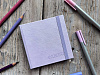 Скетчбук для для маркеров и графики Inkberry 10х10 см 48 л 160 г, белая бумага, сиреневый
